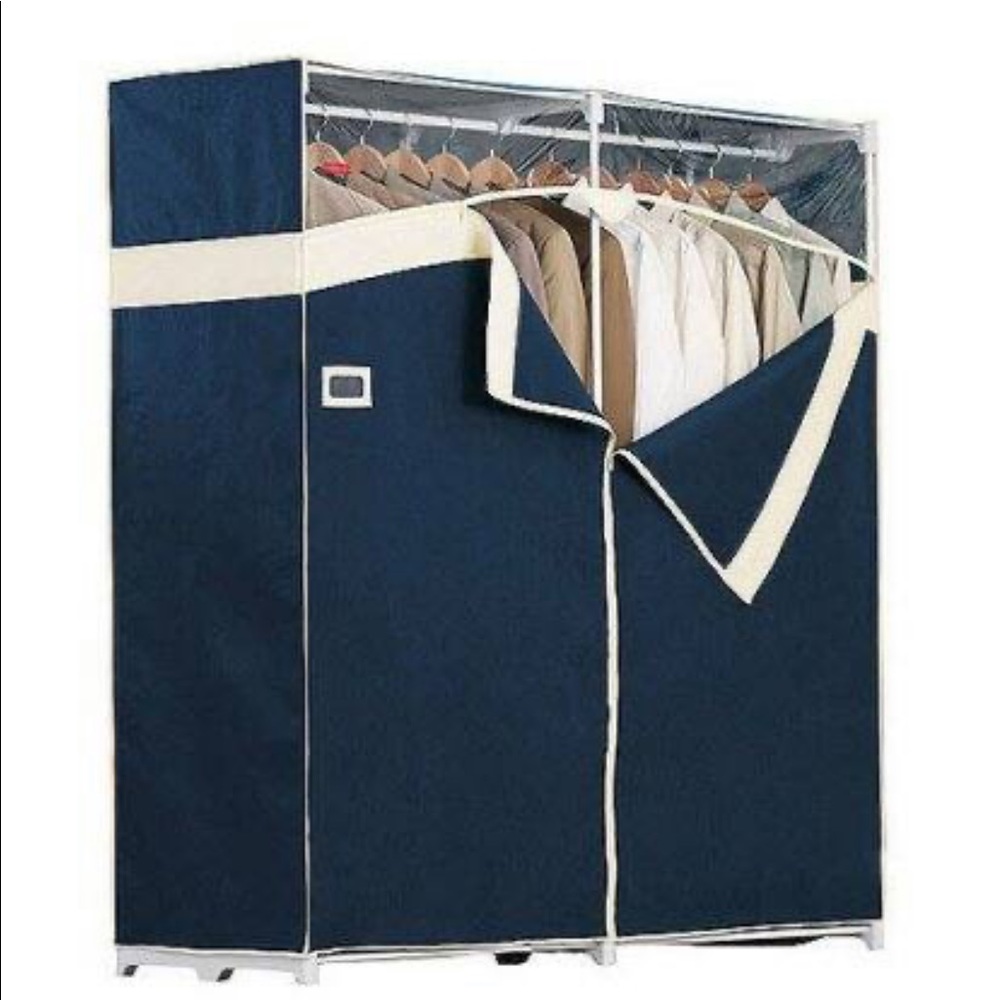 New Rubbermaid Tall Portable Closet Wardrobe